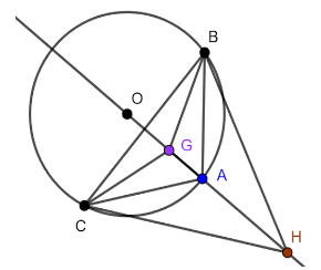 The vertices of a triangle are A \\[\\left( {p,p\\tan \\alpha } \\right ...