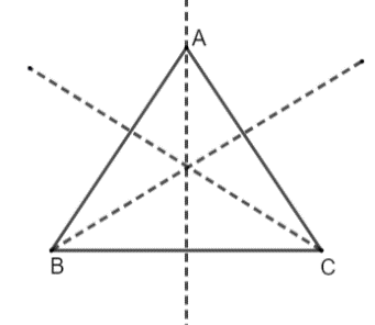 How many lines of symmetry does an equilateral triangle have? [Solved]