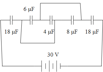 Five Capacitors Are Connected To Each Other As Shown Class 12 Physics Cbse