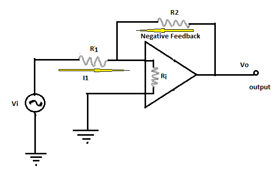 For an Op-amp (operational amplifier) with negative feedback, the ...