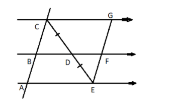 Find DF, if CG = 11cm\n \n \n \n \n $\\left( a \\right)$ 5.6 cm$\\left ...