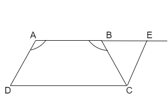 ABCD is a trapezium in which \\[AB\\parallel CD\\] and \\[AD=BC\\] then ...