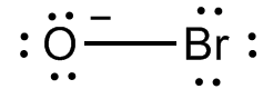 How Do You Draw The Lewis Structure For The Hypobromite Ion, $br{{o