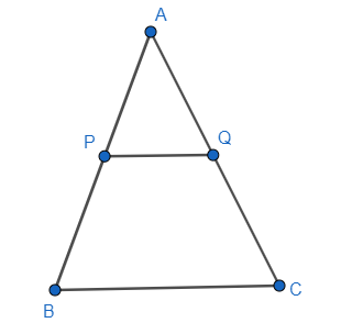 Given $area\\left( \\Delta ABC \\right)=360c{{m}^{2}},area\\left( BPQC ...