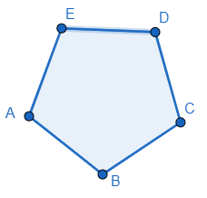 How many sides does a pentagon have?A. 2B. 5C. 6D. 7