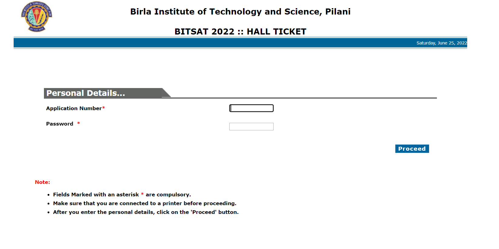 BITSAT 2022: Admit Card Released, Check Details Here