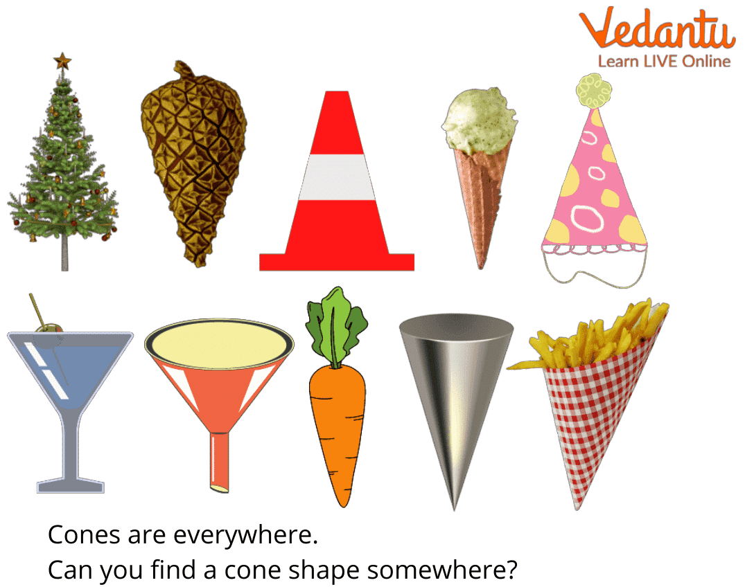cone shaped objects list