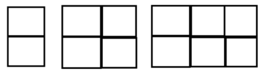 Line segment patterns made by digit 8