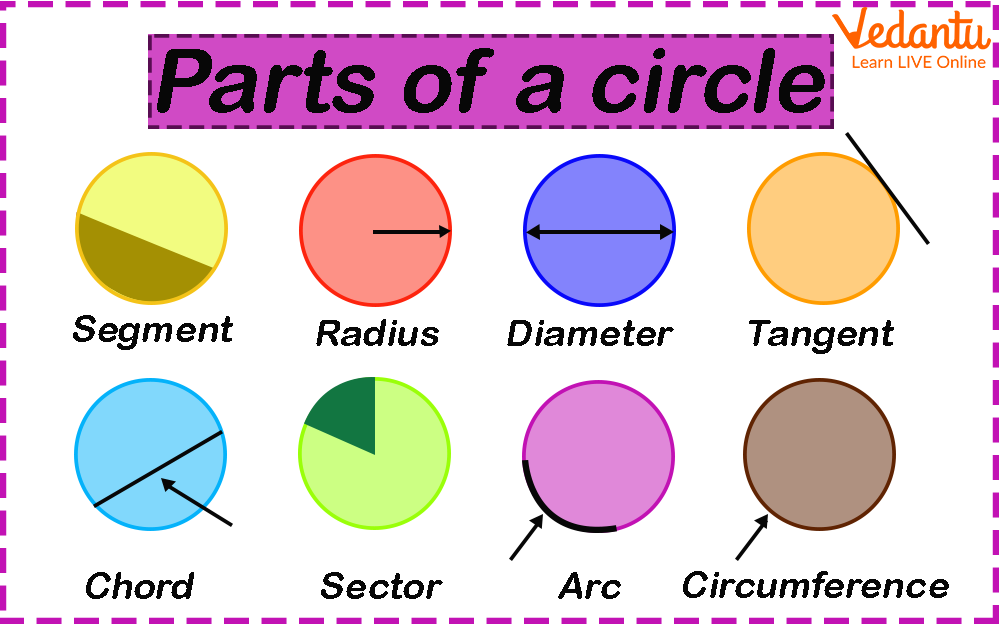 Circle Definition Parts Properties Formulas 7796