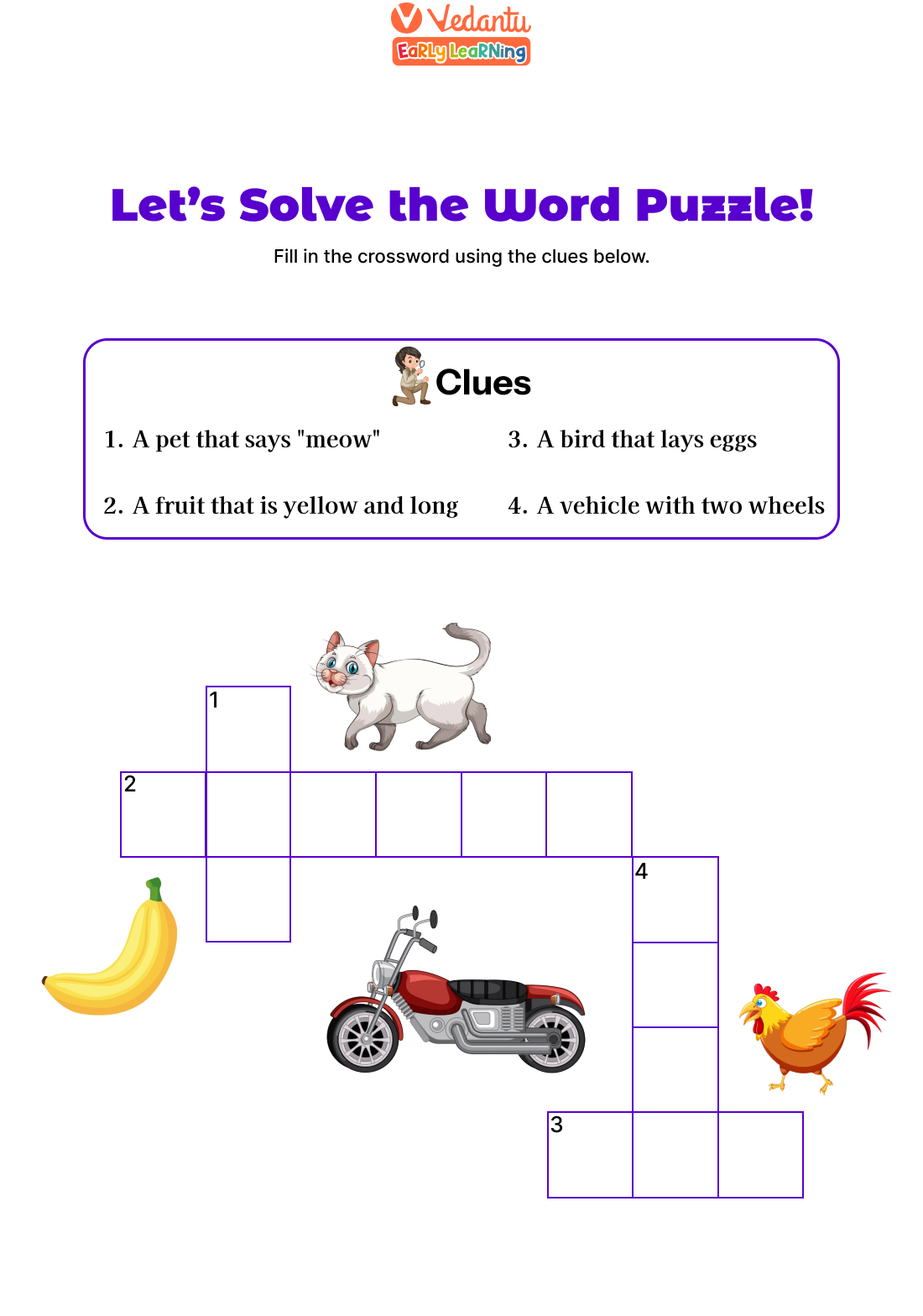 Worksheet 4: Crosswords and Puzzles for Vocabulary