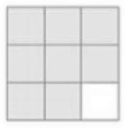 square shaded part (i)