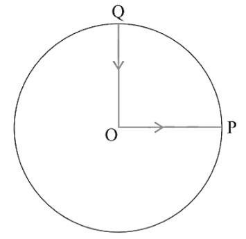 cyclist motion on a circle