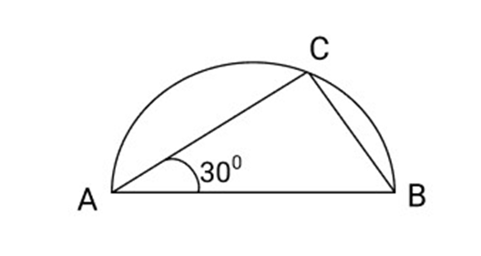 C point is taken so that CAB