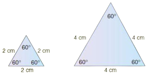 Two equilateral triangles