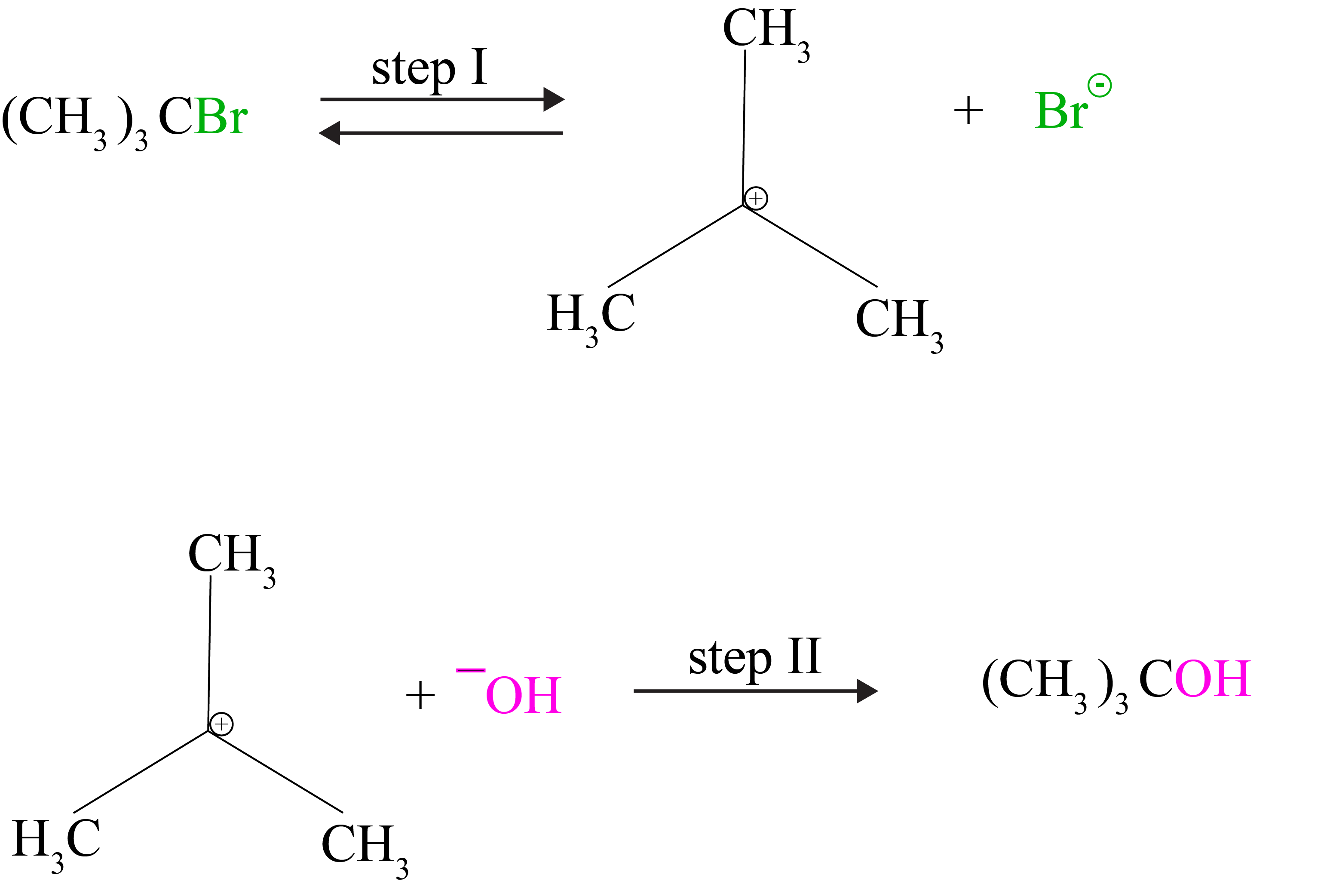 Substitution Reaction SN1