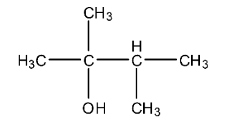Structure of the Compound C formed