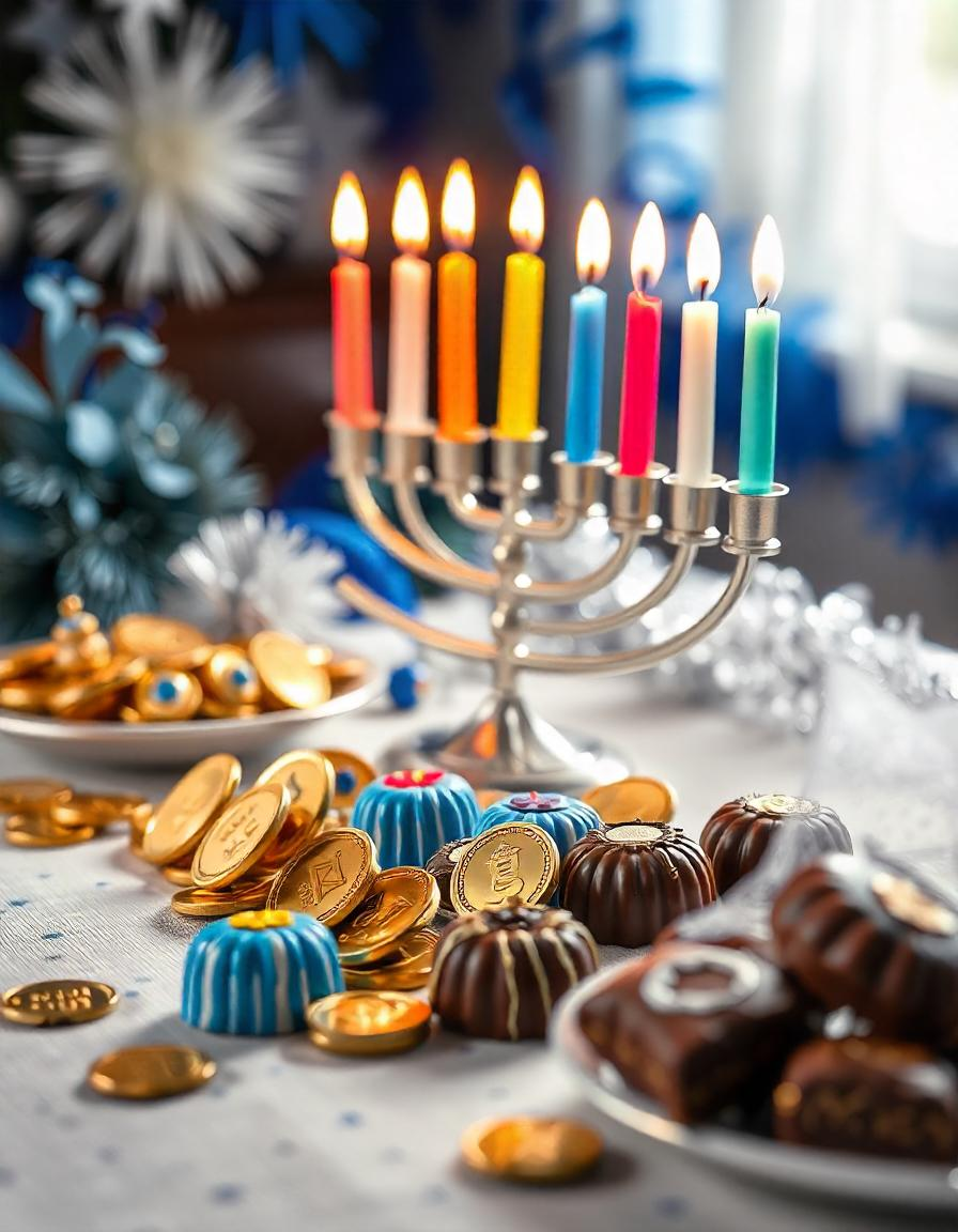 Hanukkah celebration