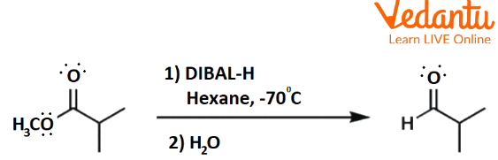 Conversion of Ester to Aldehyde