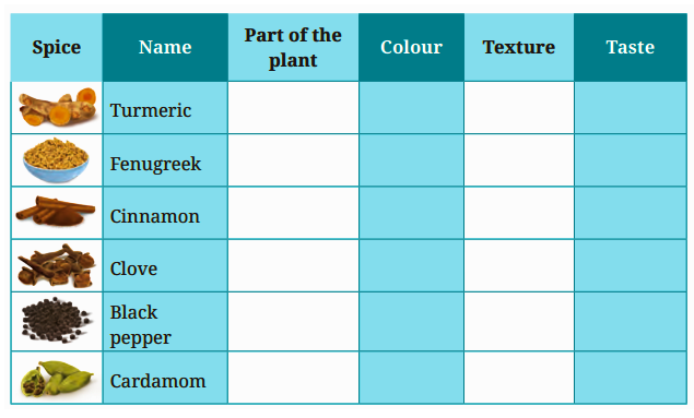 Description of Spices