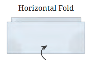 horizontal fold