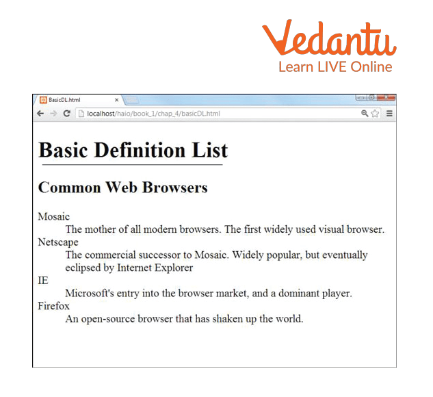 How To Create A Definition List Learn Definition Examples And Uses