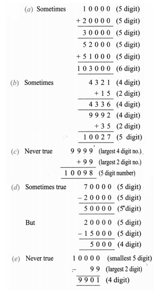 explore and find out if each of the statement.