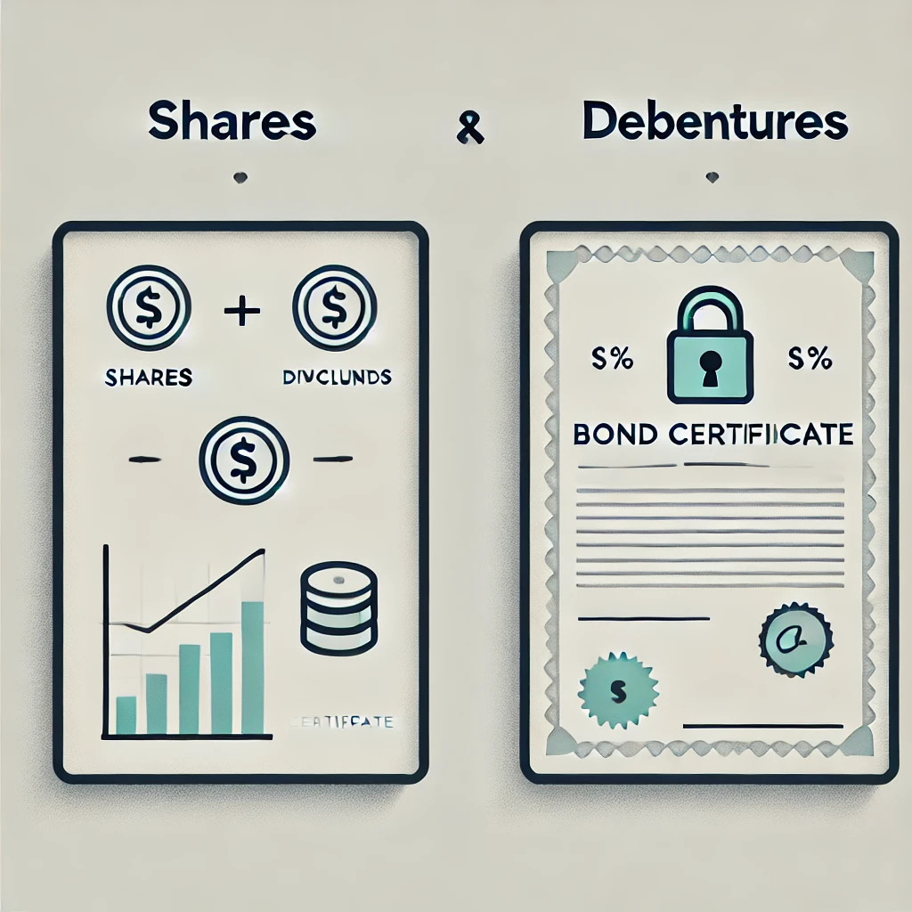 Shares vs Debentures