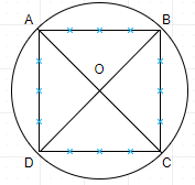 a cyclic quadrilateral ABCD  having diagonals BD  and AC