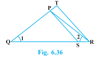 In the figure delta(PQR)