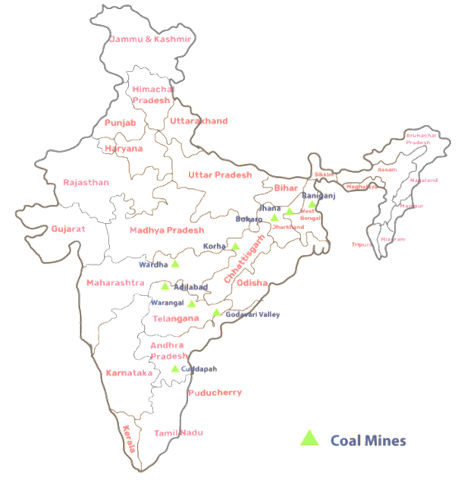 Regional Distribution of Coal