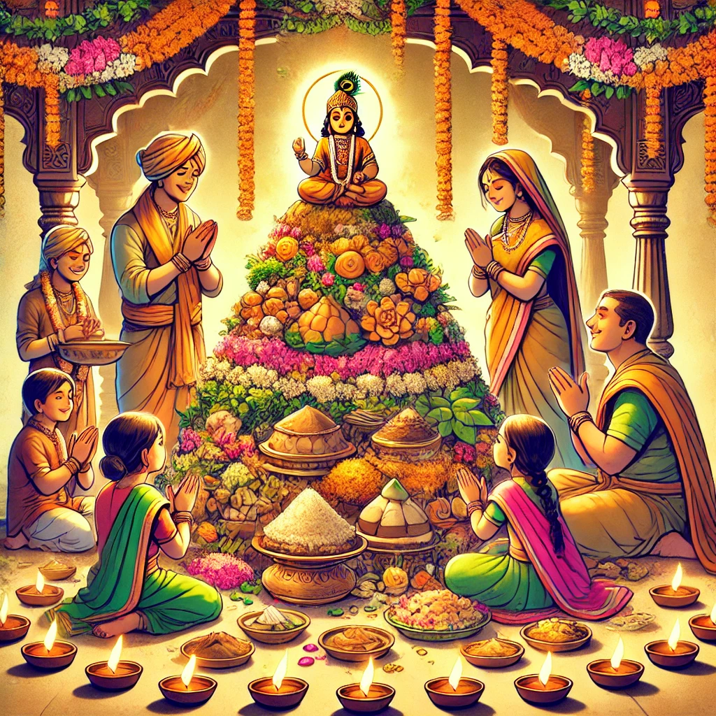 Govardhan Puja or Padva