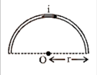 Three-quarter semi-circular current carrying arc