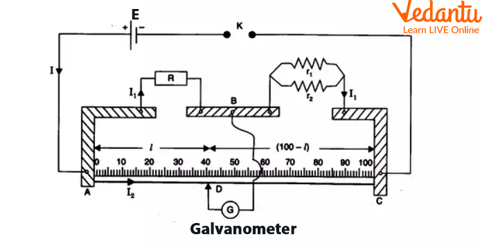 Circuit Diagram Of Metre Bridge