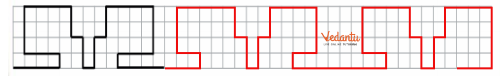 Continue with the following line pattern.