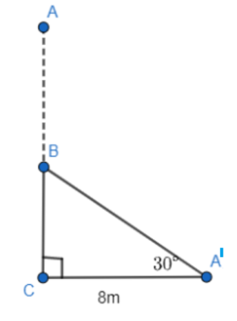 Right angle triangle A_BC