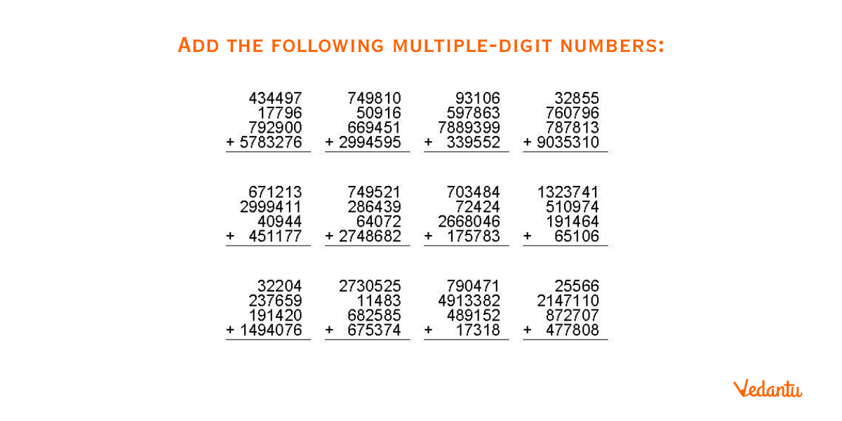 Addition Worksheet