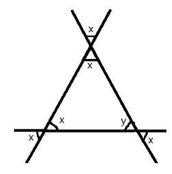 Triangle where its all 3 angels are unknown