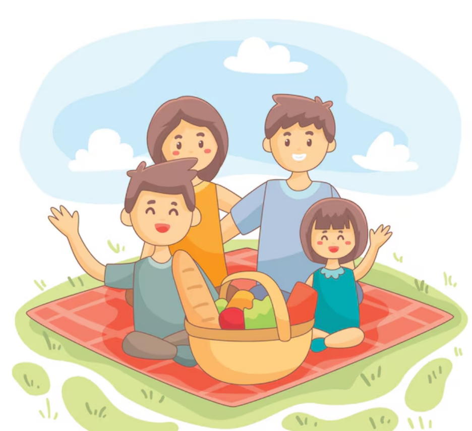 A Picnic with Family