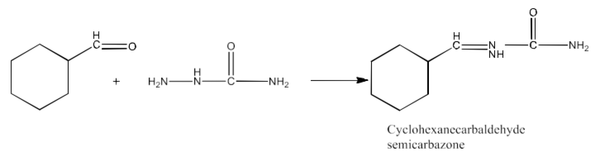 Semicarbazide and weak acid