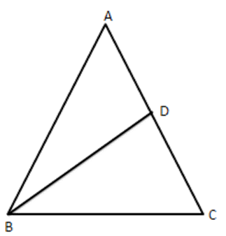 $ \Delta ABC $ in which $ AB=AC,D $ is a point on $ BC $