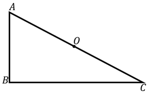 ABC a right-angled triangle