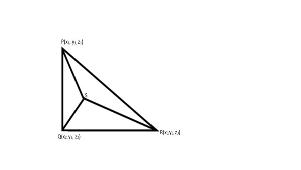 the lines joining the vertices of a tetrahedron to the centroids of the opposite faces are concurrent.