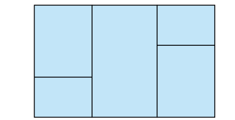 Count and write the number of rectangles in the following picture.