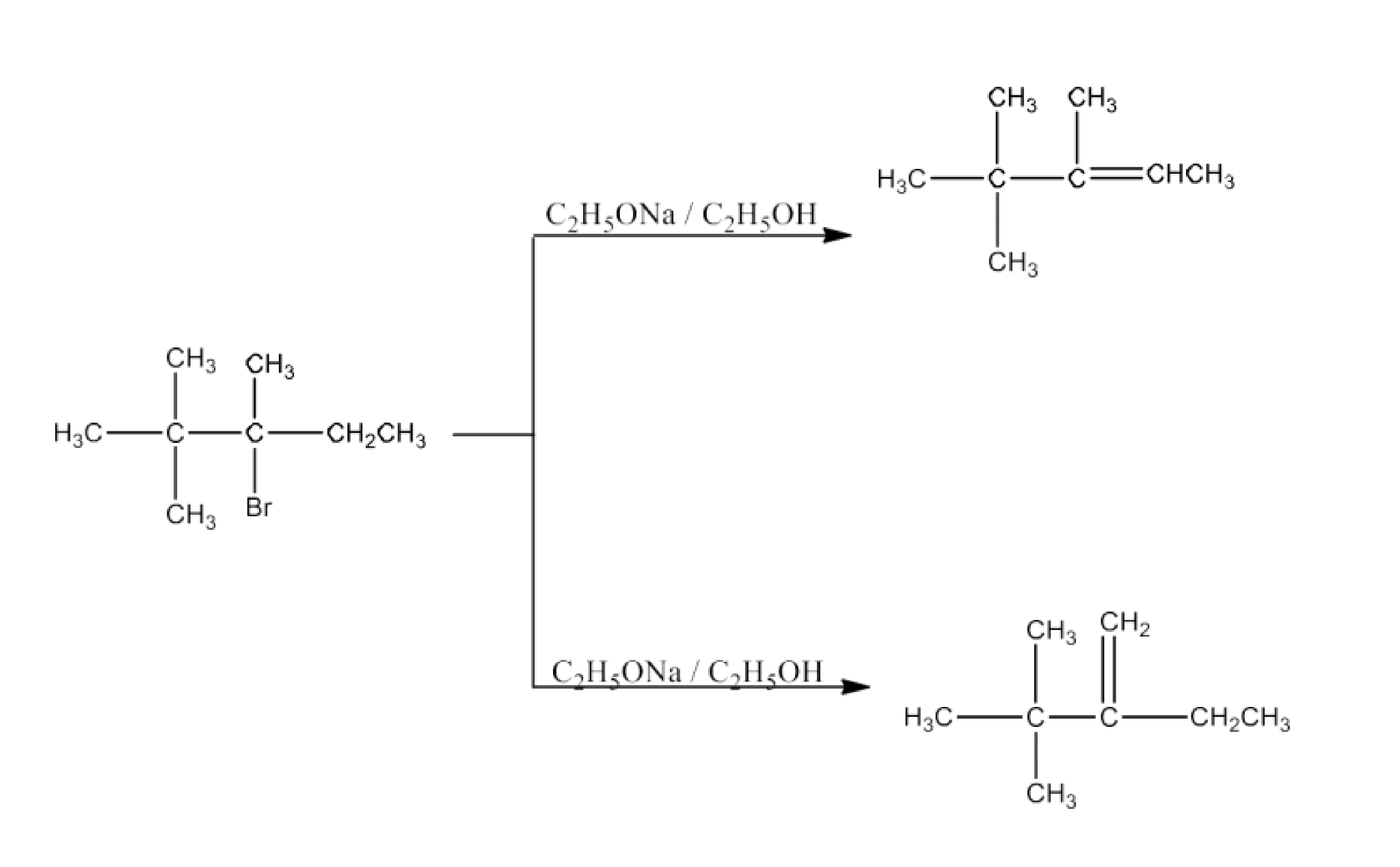 2, 2, 3-Trimethyl-3-bromopentane