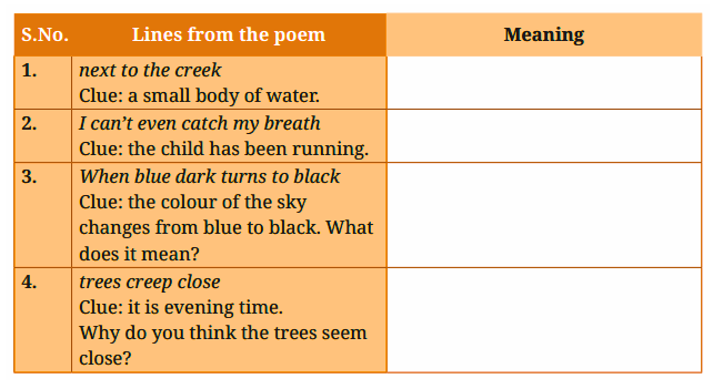 write the meaning question.