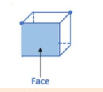 Face of a shape