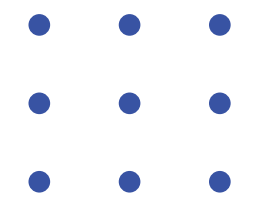 Number of rectangles can be made after joining the dots