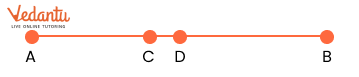 daw a line and measure AC and DB