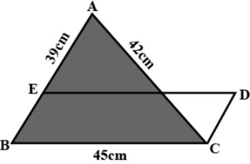 Find the height of the parallelogram