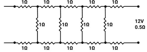 Combination of infinite resistors